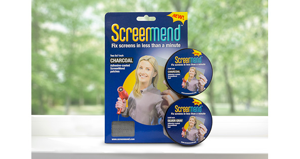 ScreenMend Screen Mend Window Repair Screen Wire - Fixes Holes and Tears in  Seconds